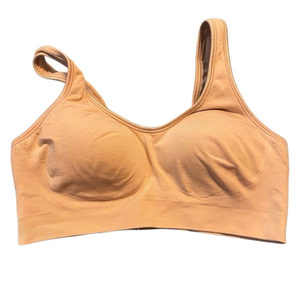 Bali size medium style 3488 tan sports bra